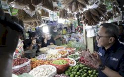 Mendag Tinjau Pasar Lokal: Harga Bahkan Cenderung Turun Jelang Lebaran