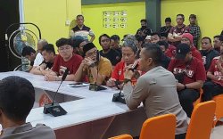 Laga Akhir PSM vs Borneo,  9 Kesepakatan Polisi dan Supporter PSM Makassar di Stadion GBH Parepare 