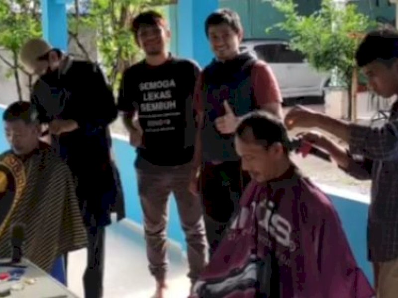 Jangan Lewatkan, Besok ISYEF Pangkas Rambut Gratis Hadir di Kelurahan Mangasa