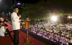 Pekan Ketiga Ramadan, Ribuan Warga Antusias Hadiri GMSSB Pemkot Makassar