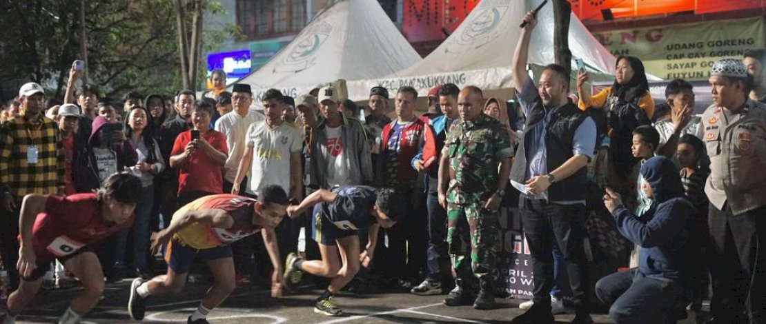 Sempat Di Guyur Hujan, Puluhan Peserta Lantang Bangngia Run Race Tetap Antusias