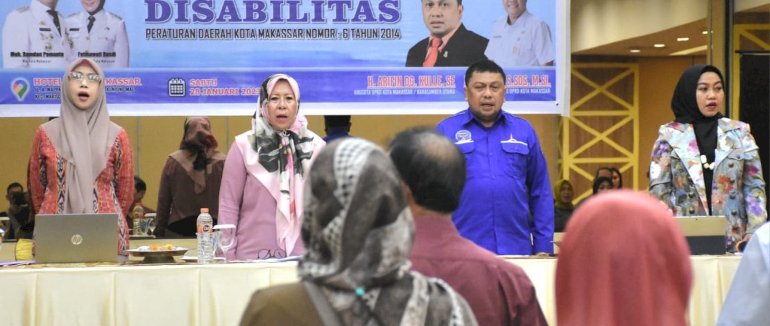 Dorong Pengembangan Kaum Disabilitas, Arifin Kulle: Semua Berhak Peroleh Pelayanan Sama