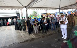 Wali Kota Makassar Danny Pomanto Pimpin Pelepasan dan Persemayaman Almarhum Rapsel Ali Secara Militer