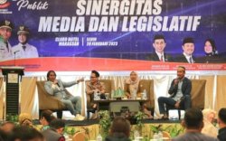 Dialog Publik DPRD Makassar, Rudianto Lallo: Pentingnya Bersinergi dengan Pers, Apalagi di Era Digital