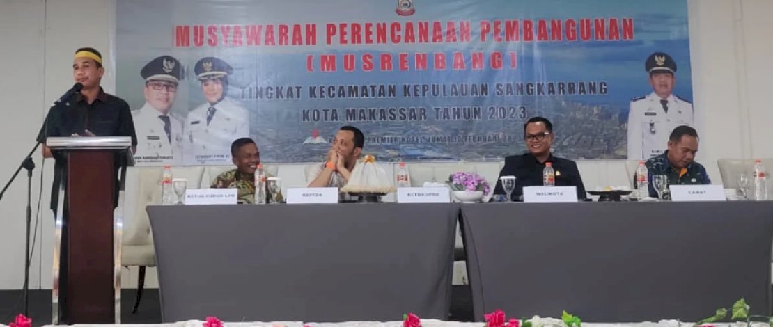 Ketua DPRD Makassar Rudianto Lallo Hadiri Musrenbang Kecamatan Sangkarrang Ketua DPRD Makassar Rudianto Lallo Hadiri Musrenbang Kecamatan Sangkarrang