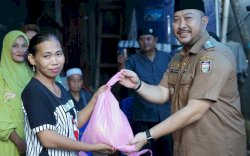 Silaturahmi Bersama Warga Karuwisi Utara, Camat Panakkukang Berbagi Sembako