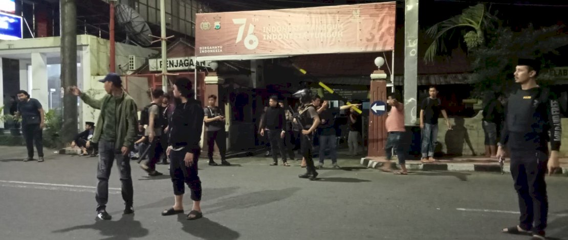 Kantor dan Pos Polisi di Makassar Diserang OTK, Aparat Siaga