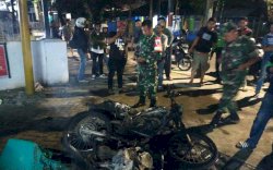 Dua Motor Polisi dan Satu Orang Terluka Usai OTK Menyerang di Makassar