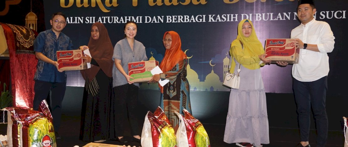 Manajemen The Rinra, Phinisi Point, dan Passokorang menggelar acara buka puasa bersama, Kamis, 13 April 2023 lalu. Manajemen The Rinra, Phinisi Point, dan Passokorang menggelar acara buka puasa bersama, Kamis, 13 April 2023 lalu.