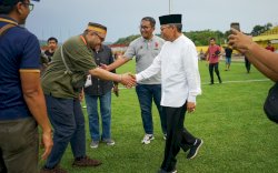 Taufan Pawe Tinjau Kesiapan Laga PSM Makassar vs Borneo FC