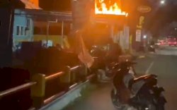 Penyebab Terbakarnya Pos Lantas Polres Pinrang Diusut Polisi