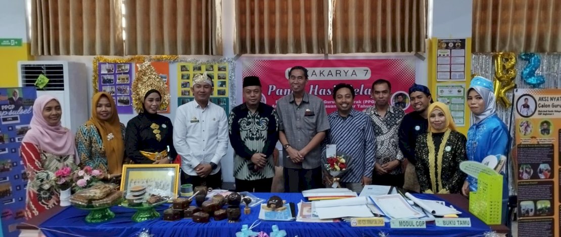 Lokakarya 7 Panen Hasil Belajar Program Pendidikan Guru Penggerak Angkatan 6, di Ruang Pola Kantor Bupati Kepulauan Selayar, Sabtu, 15 April 2023.