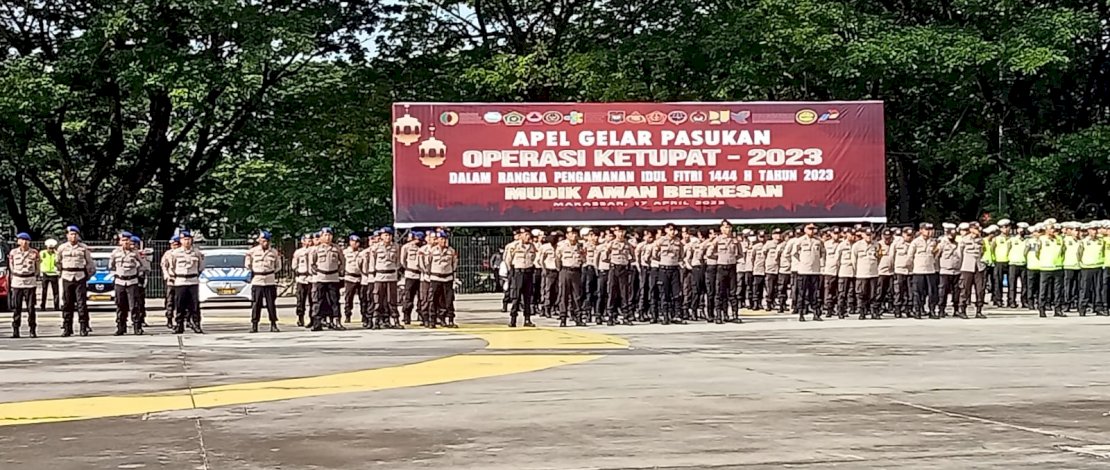 Apel Gelar Pasukan Operasi Ketupat 2023 Apel Gelar Pasukan Operasi Ketupat 2023