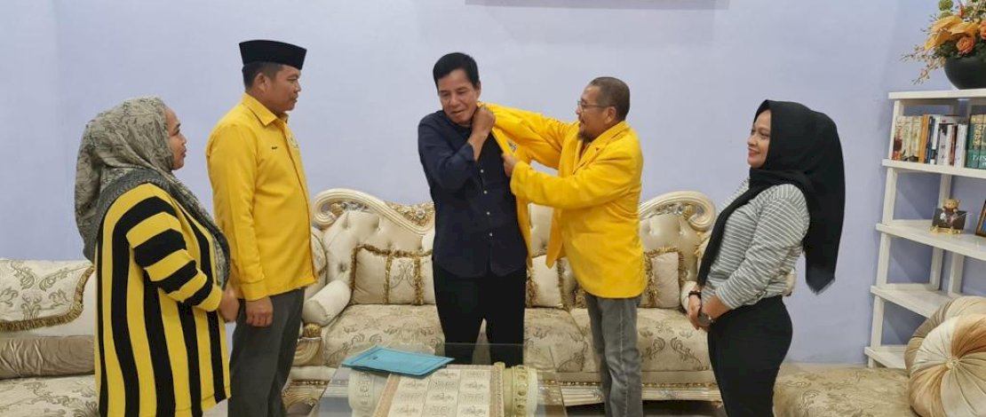 Ketua IKAT Yuda Pabutungan Perkuat Golkar di Luwu Timur