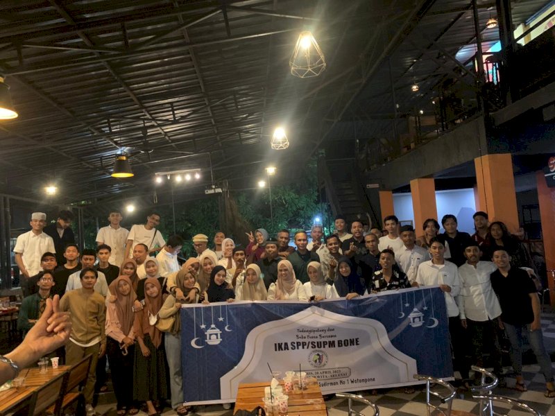 Pererat Silaturahmi dan Solidaritas, IKA SPP/SUPM Bone Gelar Bukber