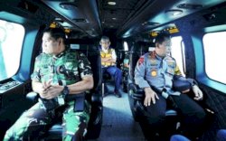 Kapolri, Panglima TNI, dan Menhub Tinjau Arus Mudik di Tol Jakarta - Merak Hingga Pelabuhan Bakauheni