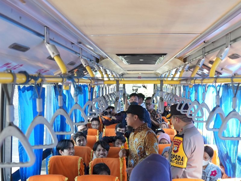 Bisa Berhemat Berkat Mudik Gratis, Pemudik Sampaikan Terima Kasih ke Gubernur Sulsel
