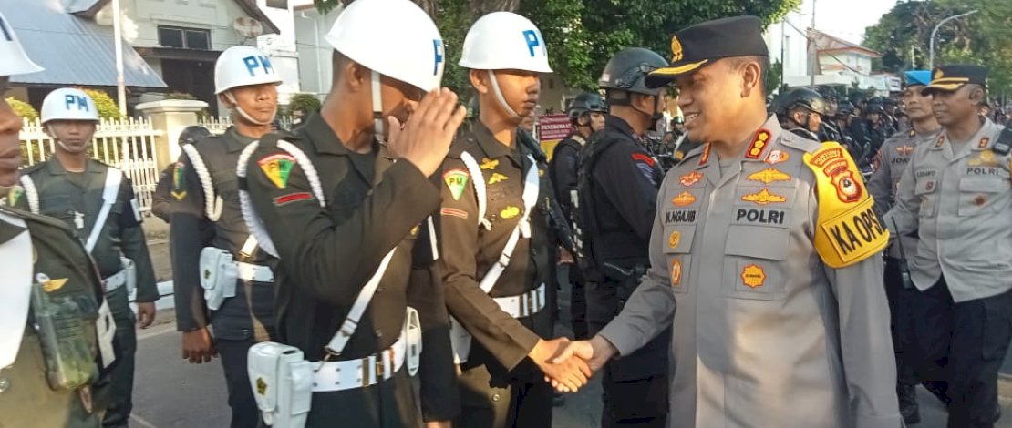 Polrestabes Makassar tengah mengantisipasi adanya aksi tawuran yang terjadi pada malam takbiran.