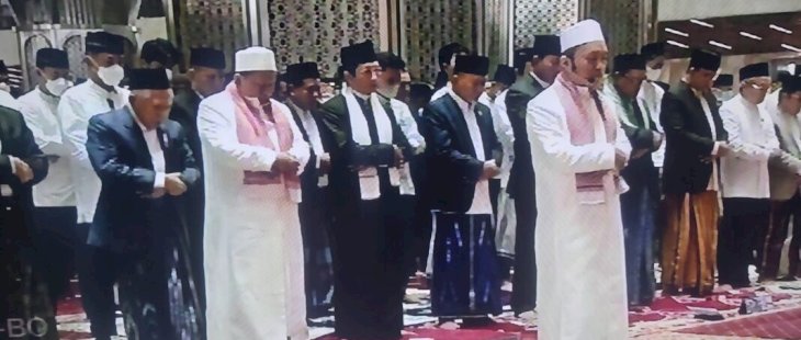 Wapres, Anies, Hingga JK Shalat Ied di Masjid Istiqlal