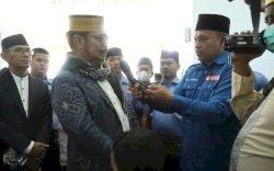 Shalat Ied di Masjid Agung Yusuf Gowa, Mentan SYL Sampaikan Pesan Pentingnya Memperkuat Iman
