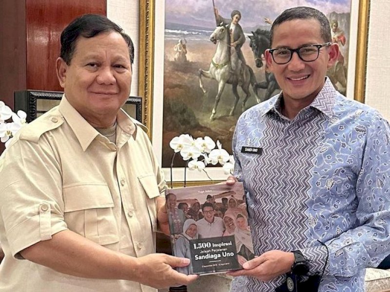 Sandiaga Pamit dari Gerindra dan Tulis Surat untuk Prabowo