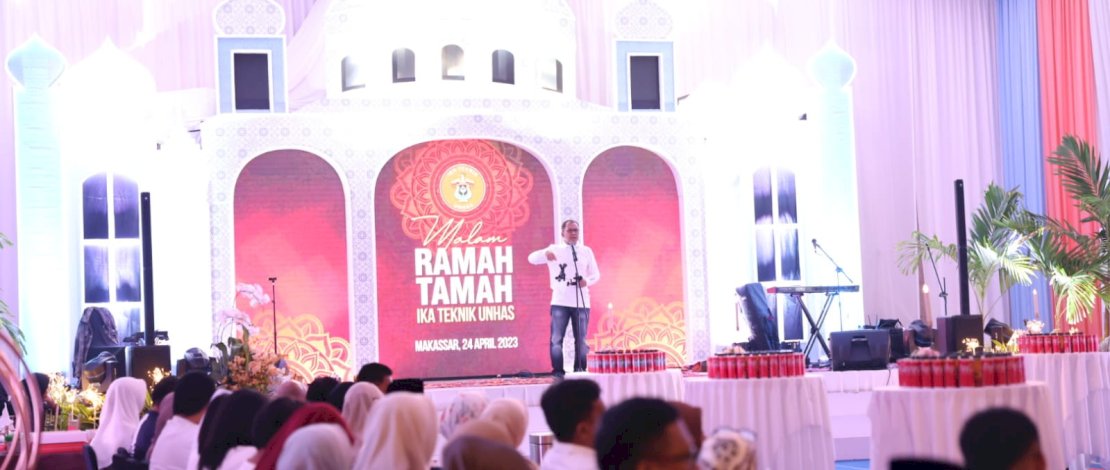 H+2 Lebaran Idul Fitri 1444 Hijriah, Danny Pomanto Pererat Silaturahmi dengan Alumni Teknik Unhas