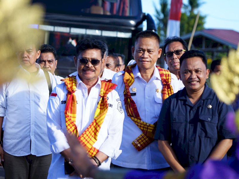 Mentan SYL Targetkan Kabupaten Bantaeng Tiga Kali Panen