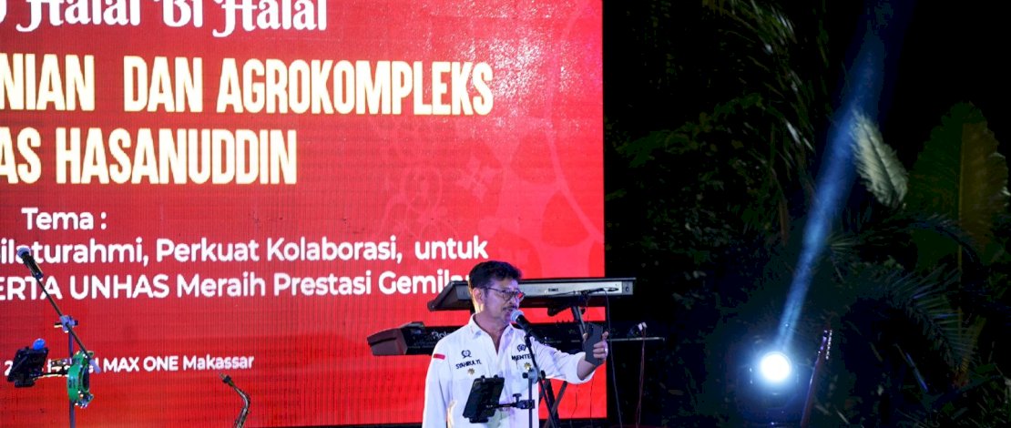 Mentan SYL saat menghadiri Reuni dan Silaturahmi IKA Faperta Unhas di Makassar, Sulawesi Selatan, Selasa, 25 April 2023.