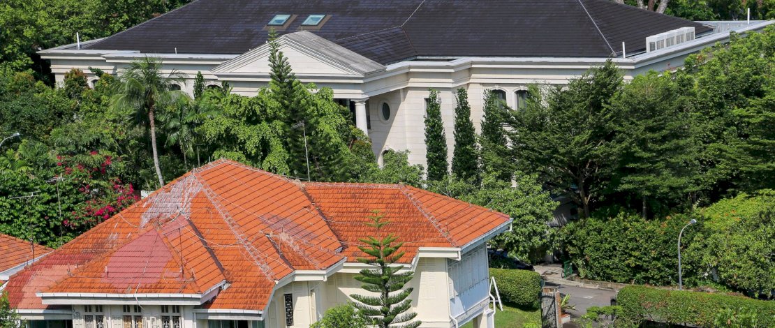 Ilustrasi rumah di Nassim Road Singapura. Foto: Shutterstock