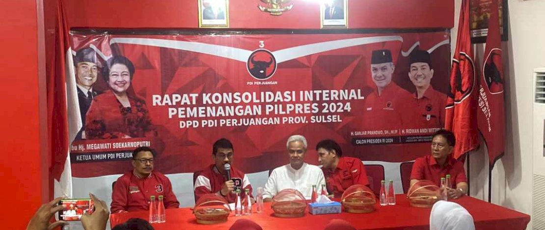 Bakal Calon Presiden (Bacapres) PDIP, Ganjar Pranowo, berkunjung ke Kota Makassar, Jum'at, 28 April 2023 Bakal Calon Presiden (Bacapres) PDIP, Ganjar Pranowo, berkunjung ke Kota Makassar, Jum'at, 28 April 2023
