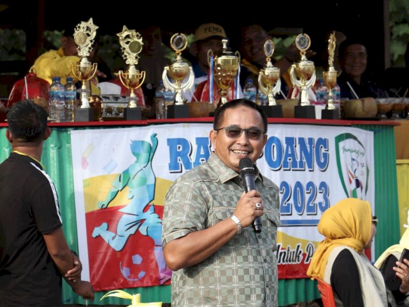 Muhammad Fauzi Buka Turnamen Rampoang Cup XXX