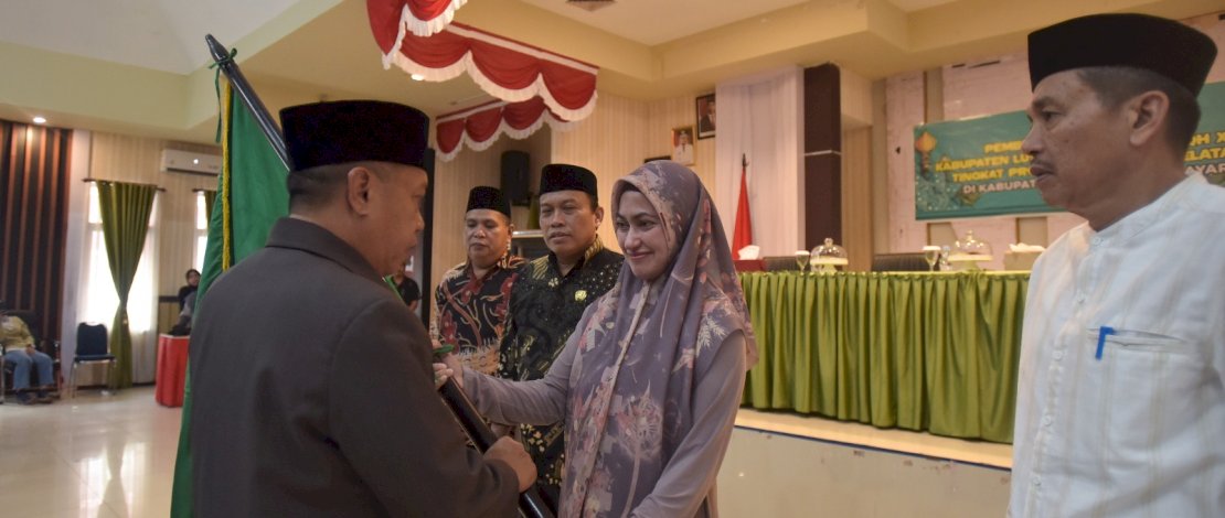 Bupati Lutra Indah Putri Indriani Lepas 70 orang Kafilah peserta STQH Ke XXXIII