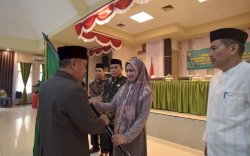 Bupati Lutra Indah Putri Indriani Lepas 70 orang Kafilah peserta STQH Ke XXXIII