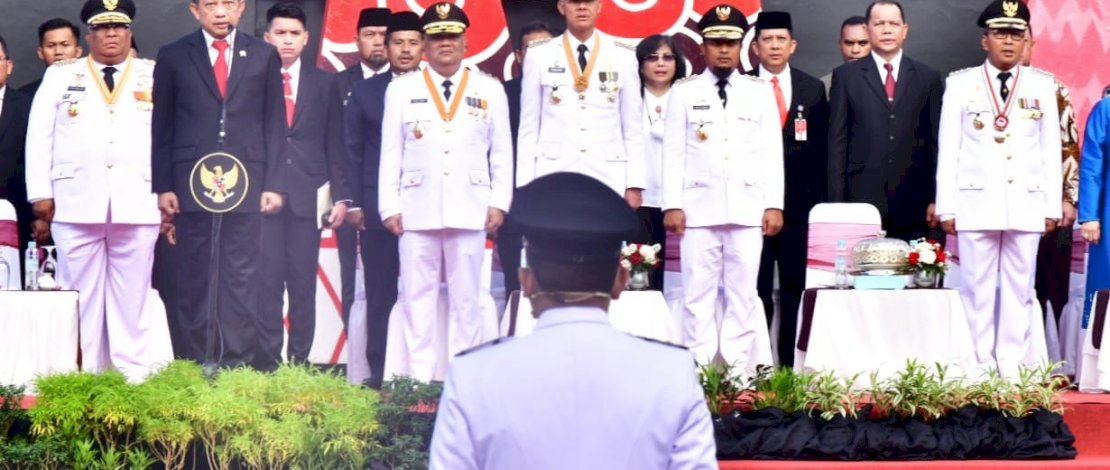 Tito Karnavian Jadi Irup, Gubernur Andi Sudirman Ikuti Upacara Hari Otonomi Daerah