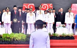 Tito Karnavian Jadi Irup, Gubernur Andi Sudirman Ikuti Upacara Hari Otonomi Daerah