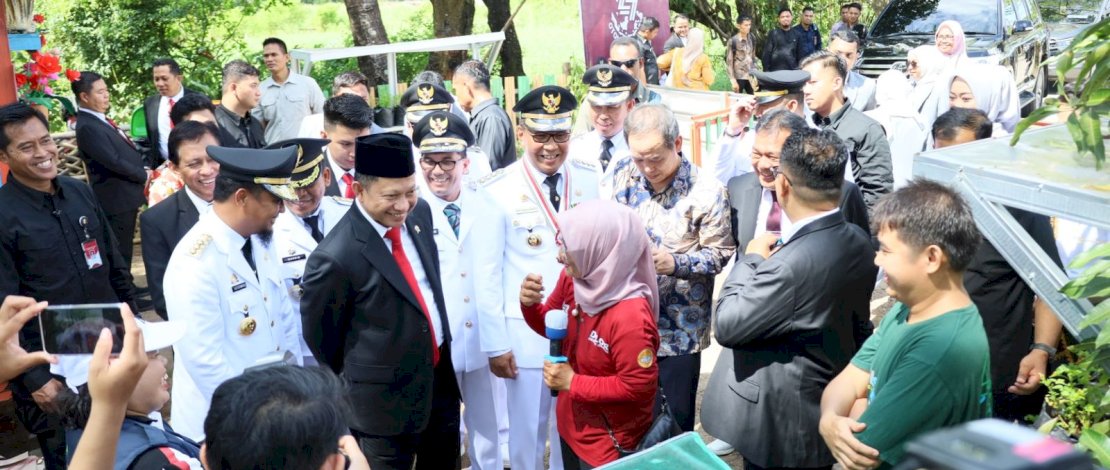 Mendagri RI Jendral Pol (Purn) Tito Karnavian bangga dengan konsep Lorong Wisata (Longwis) gagasan Wali Kota Makassar Moh Ramdhan Pomanto.