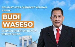 Buwas Kembali Ditunjuk Jadi Dirut Bulog 