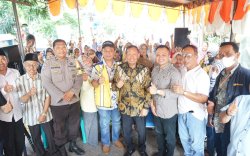 Resmikan Bedah Rumah Dua Kelurahan di  Makassar, Hamka B Kady Didoakan Terpilih Lagi di Pileg