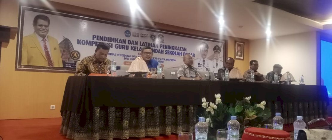 200 Orang Guru Pelatihan di Makassar, Fraksi Gerindra Apresiasi Disdikbud Jeneponto
