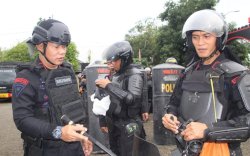 Peringatan May Day, Danyon Brimob Bone ; Mari Sama-sama Jaga Kondusifitas Kamtibmas