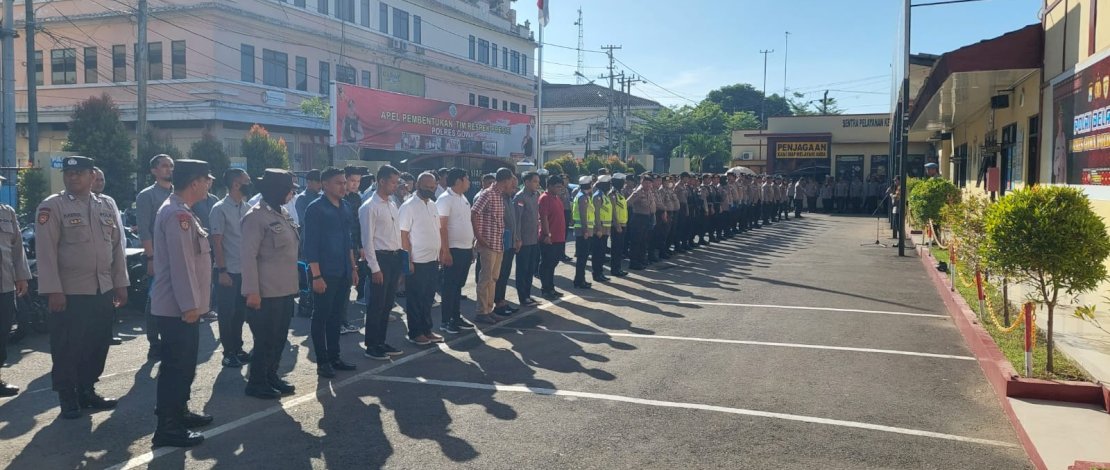 Hari Buruh Internasional, Polres Gowa Siagakan 250 Personel 