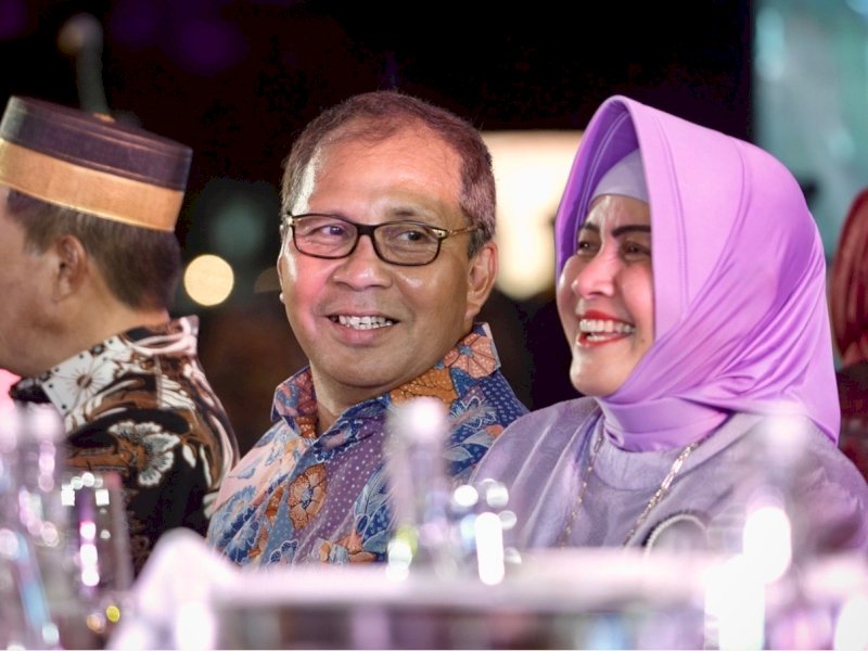 Indira Yusuf Ismail Dampingi Wali Kota Jamu Saudagar Bugis Makassar
