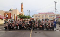 Perkuat Sinergitas, TNI - POLRI di Bone Gelar Apel Gabungan 