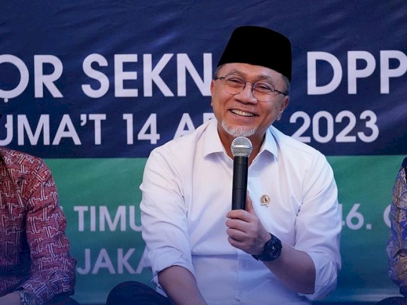 Inilah Jadwal Kunjungan Politik Ketum PAN Zulhas di Makassar 