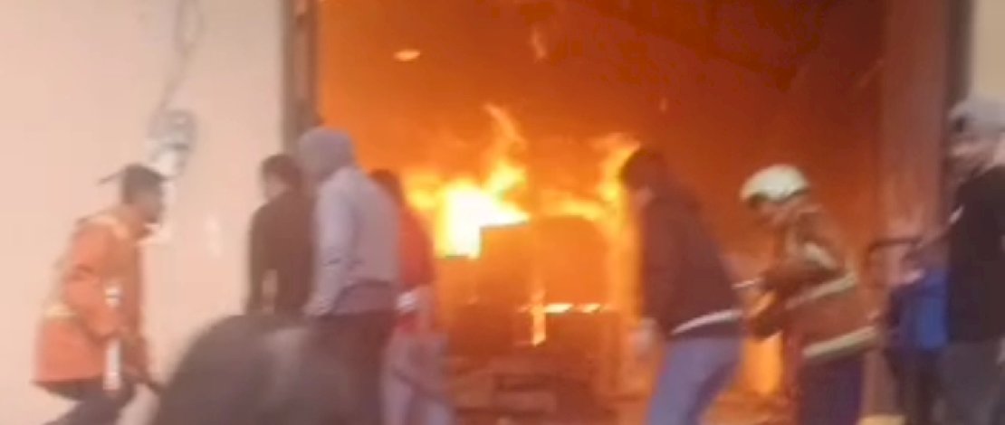 Innalilahi, Gudang di KIMA Terbakar!