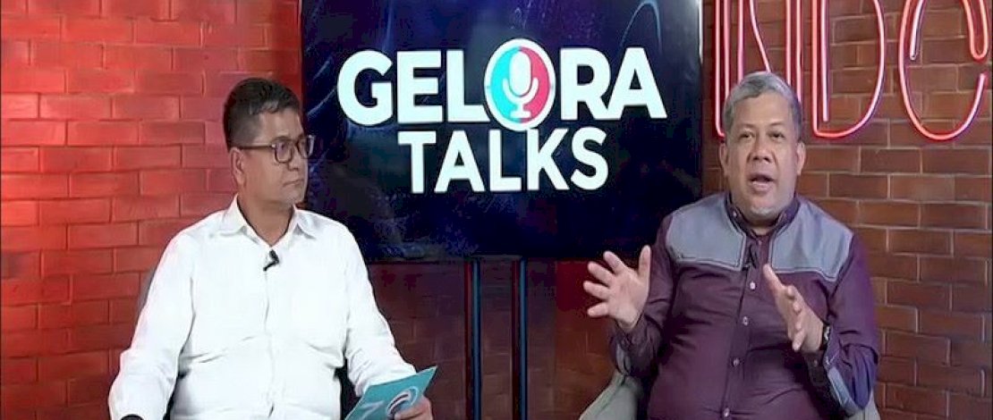 Fahri Hamzah dalam Gelora Talks bertajuk Menakar Peluang Capres & Format Koalisi Parpol 2024, Rabu sore, 3 Mei 2023. Fahri Hamzah dalam Gelora Talks bertajuk Menakar Peluang Capres & Format Koalisi Parpol 2024, Rabu sore, 3 Mei 2023.