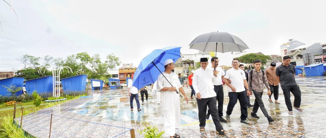 Andi Sudirman Awali Kegiatan di Wajo dengan Berkunjung ke Taman Callaccu
