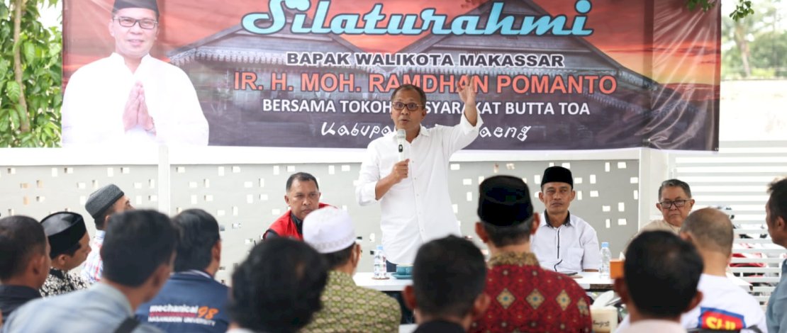 Ketua Ikatan Alumni (IKA) Unhas Wilayah Sulsel Moh Ramdhan "Danny" Pomanto bersama tokoh masyarakat dan pemuda Bantaeng bersilaturahmi dan ngopi bareng membahas masa depan Sulsel.