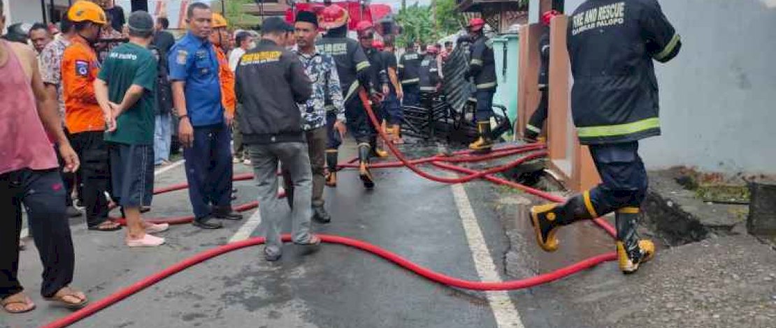 Gegara Cucu Main Korek Api, 1 Rumah di Palopo Terbakar 