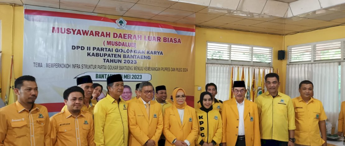 Ketua Golkar Bantaeng Mundur, Penggantinya Mertua Sendiri